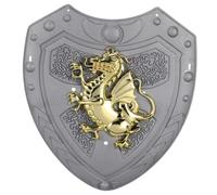 Yardenfun Scudo Cosplay Ragazzo Ragazza Argento Gioco Di Prestazione Per Feste e Accessorio Costume Maschera Per Ragazzi e Ragazze Singolo Per Carnevale e Mascherate