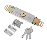 Yardenfun Serratura Centrale per Serranda Avvolgibile in Lega di Zinco Zincata Antiscasso Design Elegante e Minimalista Facile Installazione per Porte Commerciali e Garage