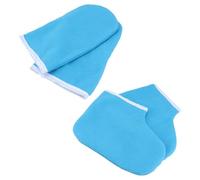 Yardenfun Set 1 Paio Guanti e Copri Piedi in Cotone per Terapia alla Paraffina, Mantengono la Cera Calda e Massimizzano L'assorbimento di Umidità, per Spa e Uso Domestico