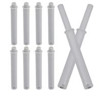 Yardenfun Set da 10 Chiusure a Pressione per Mobili Meccanismo Push-To-Open Serrature Nascoste per Armadi e Cassetti Metodo di Apertura a Spinta Rimbalzo Elastico per Cucina Ufficio e