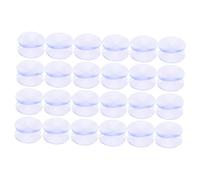 Yardenfun Set da 24 Distanziatori Trasparenti in Silicone Ventose Bifacciali 10X30Mm per Tavoli in Vetro Antiscivolo e Ammortizzatori per Lastre Specchi e Decorazioni