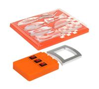 Yardenfun Set di strumenti per esperimenti ottici con prisma triangolare e specchi convessi, materiali plastici per uso in laboratorio di fisica