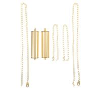 Yardenfun Set Peso Decorativo per Orologio da Terra in Ferro Catena 2 Metri e Ganci Parte del Meccanismo e Sostituzione del Peso per Orologio da Parete Accessori per Orologi Classici e