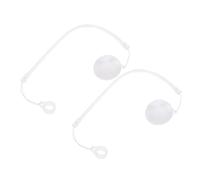 Yardenfun Solle Per Penna Montato in Modo Sicuro Da 2 PC Catena Di Penna Anti -furto Con Base Di Silicone Per Il Servizio Clienti E Le Banche Di Accoglienza 40 Cm Porta Di Protezione