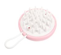 Yardenfun Spazzola Massaggiatrice per Cute in Silicone Morbido, Scrub Esfoliante per Shampoo e Massaggio Testa, Spazzola per Chioma da Doccia Adatta All’uso Quotidiano