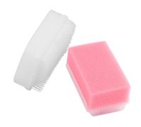 Yardenfun Spazzola Terapeutica Sensoriale Wilbarger 2 Pezzi Bianca e Rosa per Ragazzo Ragazza e Autistici Set Compatto Portatile per e Rilassamento Adatta Uso Domestico e Viaggi