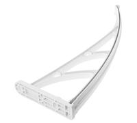 Yardenfun Staffa Rinforzata per Pensilina da Porta in Plastica Resistente alla Corrosione Supporto per Tettoia Esterno Patio e Veranda Adatta per Tende da Sole Manuali e Motorizzate