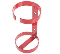 Yardenfun Supporto a Parete per Estintore in Ferro Rosso 1Kg Staffa di Montaggio per Estintori Piccoli e Leggeri Adatto per Uso Nautico Auto Uffici e Magazzini