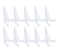 Yardenfun Supporto Espositore 10 Pezzi per Carte da Gioco in Plastica Trasparente Design Unico e Delicato, per Visualizzazione a Casa e Fiere