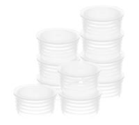 Yardenfun Tappi di Chiusura Rotondi in Plastica per Vasi da Fiori e Orto Set da 10 Pezzi Riutilizzabili Guarnizione Stagna per Giardinaggio su Balcone e Giardino