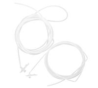 Yardenfun Tubi di Prolunga per Calafataggio in Plastica 5 Metri, Set 2 Pezzi per Sigillante e Tubo di Malta, Strumenti per Calafataggio Fai da Te e Uso Professionale