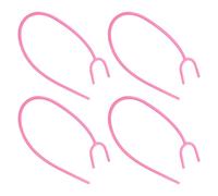Yardenfun Tubi di Sostituzione per Stetoscopio a Y in Pvc Rosa, Set da 4 Pezzi per Uso Pediatrico e Clinico, Tubo Flessibile per Studenti di Medicina e Professionisti Sanitari,