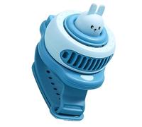 Yardenfun Ventilatore Portatile per Mini Fan Ricaricabile USB con Design Cartone e Facile Indossare per Esterni e Attività All