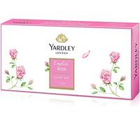 Yardley 104712 - Sapone con rosa inglese, 3 x 100 g