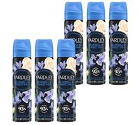 Yardley London Bluebell and Sweetpea Body Spray, Spray Corpo Floreale per Donne con Note di Agrumi e Bergamotto, Bluebell Body Mist per Donne 6 x 75ml