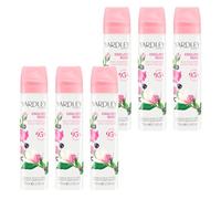 Yardley London English Rose Body Spray, Floral Mist, 6x 75ml