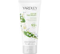 Yardley London Lily of the Valley Crema mani, lozione nutriente al delicato profumo floreale, con burro di karité e oli naturali, 75 ml.
