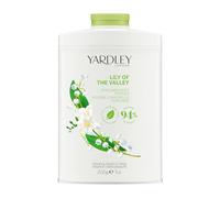 Yardley London Polvere per il Corpo Profumata al Mughetto, Talco da Donna per Aiutare a Controllare Gli Odori e Gli Sfregamenti, Polvere per il Corpo al Mughetto 200g