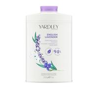 Yardley London Polvere per il corpo profumata alla lavanda inglese, talco per donne che aiuta a combattere odori e abrasioni, polvere per il corpo lavanda inglese 200 g