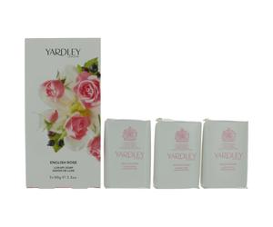 Yardley Saponetta Profumata alla Rosa Inglese Set Trio 100 g - Sapone