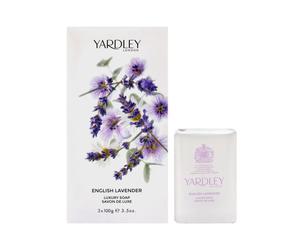 Yardley Set Trio, Lavanda Inglese, Saponetta, Per Viso E Corpo, 3 pz, 100 g