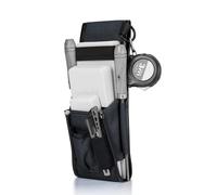 YARDMARIS Marsupio a cunei, tasca da boscaiolo con cintura regolabile, per cunei in alluminio e plastica, Robusta tasca da forestale per utensili per l'abbattimento degli alberi (Nero)