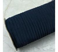 yards 3.0mm Elastico Colorato Elastico in Gomma Elastico in Vita Corda Elastica Nastro Elastico Fai da Te Artigianato Accessori da Cucito-blu navy