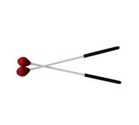 Yardwe 1 Paio martelletto della marimba mazze di filato bacchette per marimba Giocando difficile martello da tastiera maglio marimba a tastiera mazza da marimba percussioni di mazze rosso