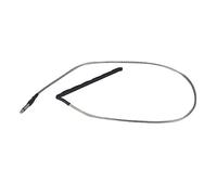 Yardwe 1 Pezzo Pickup Passivo Piezoelettrico per Chitarra Acustica Stick Ceramica con Sella Dura Sensibilità e Facilità Uso per Folk Nero Argento