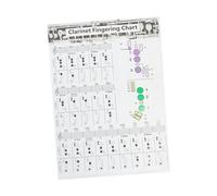 Yardwe 1 Pz Partitura Degli Accordi Per Clarinetto Guida All'Allenamento Per Clarinetto Tabella Di Degli Accordi Per Clarinetto Tabella Degli Accordi Per Clarinetto