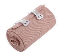 Yardwe 1 Rotolo Benda Elastica Bandage Avvolgente per la Fascia compressiva Caviglia per Bendaggio per i Piedi per Ginocchio 80% Poliestere Beige