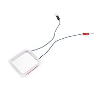 Yardwe 1 Set Attrezzatura elettromagnetica dell'esperimento elettromagnetico induzione piazza laboratorio materiale Fisica atrezzi sussidio didattico magnetico bobina quadrata plastica