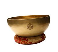 Yardwe 1 Set Ciotole Cantanti Tibetane con Bacchetta e Base per Meditazione Strumento Musicale per Yoga e Relaxamento per Profonda Meditazione e Creatività Colore Casuale