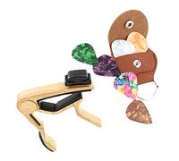 Yardwe 1 Set Plettri Per Chitarra Accessori Per Ukulele Accessorio Per L'accordatura Della Chitarra Accordo Iii Protettori Per Le Dita Della Chitarra Acustico Lega Di Alluminio