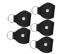 Yardwe 1 Set Scegli La Clip Scelta Del Pollice Custodia Per Chitarra Accessori Organizzatore Di Custodie Da Stoccaggio Porta Plettri Per Chitarra Acustica Pu Black 5 Pezzi