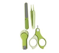 Yardwe 1 Set Set Di Forbicine Per Unghie Tagliaunghie Clipper Per Unghie Neonati Kit Tagliaunghie Per Trinmer Di Unghie Appena Light Green Plastica