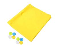Yardwe 1 Set Tappetino per Team Building Tappeto Tarp per Attività Gruppo Mat per Giochi Indoor e Outdoor con Palline Attrezzatura per Eventi Aziendali e Feste