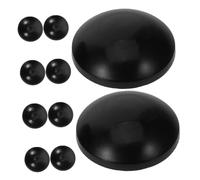 Yardwe 10 Copripali per Gomma Set Resistente all Usura per Protezione e Stabilità dei Accessori per Trampolini Ricaricabili e Durevoli