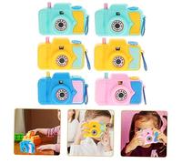 Yardwe 10 Fotocamere per Macchina Fotografica per Ragazzi e Ragazze Design Cartoon e Portatile Stimola La Creatività e Colore Casuale Colore Casuale