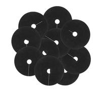 Yardwe 10 Pezzi Plant Root Protector Non Woven Breathable Fabric for Garden And Orchard Tree Base Cover with Moisture Retention And Weed Growth Suppression
