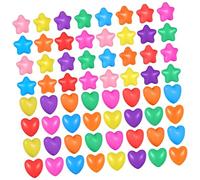 Yardwe 100pezzi Palline Da Forma Cuore e Giochi Educativi Per Piscina Giocattoli Per Feste e Attività All Colorate e Morbide