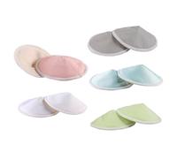 Yardwe 10pezzi Assorbenti per Allattamento Strati Anti-galattorrea Forma Ciotola Lavabili e Traspiranti per Reggiseno da Allattamento Colori Misti Spesso e Resistente per Uso Prolungato