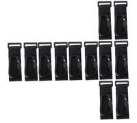 Yardwe 12 Pezzi Ganci per Passeggino Antiscivolo D Rinforzati Clip Portaborse per Borsa Fasciatoio e Shopper Accessori Pratici per Genitori