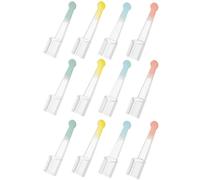 Yardwe 12 Pezzi Punte per Cucchiaio Auricolare in Silicone, Ricambio 3 | Trasparenza Pc, Bordo Liscio, Cambio Rapido, per Canale Auricolare Domestico, Confezione