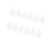 Yardwe 12pezzi Aspiratore Nasale Manuale Per Ragazzo Punte in Silicone Durevoli Dispositivo Per Pulizia Nasale Kit Punte Ricambio Antiriflusso Adatto Viaggi