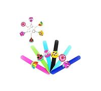 Yardwe 12Pezzi Braccialetti Siliconper Colorati Per Feste e Regali Accessori Divertenti Per Compleanni e Giochi Sicuri Per Ogni
