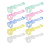 Yardwe 15 Pezzi Anelli Guida Filo in Plastica per Maglieria e Uncinetto | Strumento Portatile per Dita e Ferri, Aiuta a Gestire il Filato, per Cucito e Lavori Rapidi