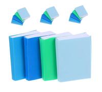Yardwe 16pezzi Miniatura Libri Quaderni Vuoti Libri in Miniatura Per Case Delle Bambole Giocattoli Per Ragazzo Riempitivi Per Librerie e Biblioteche Domestiche