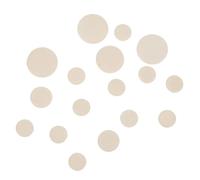 Yardwe 17 Pezzi Pad Per Foro Sonoro Per Clarinetto Tampone Di Ricambio Per Clarinetto Guarnizione Del Foro Sonoro Utili Accessori Per Clarinetto Budella Di Pecora Bianca