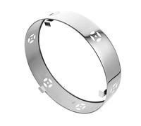 Yardwe 1pezzi Copertura Per Stufa Gather Fire in Acciaio Inossidabile Parabrezza Antivento Per Cucina Gas Anello Di Supporto Per Fornelli Da Banco Di Aspirazione